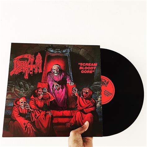 Death Scream Bloody Gore Reissue Black Vinyl Hobbies And Toys Music