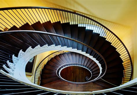 Elaborate Spiral Staircase At The Nathaniel Free Photo Rawpixel