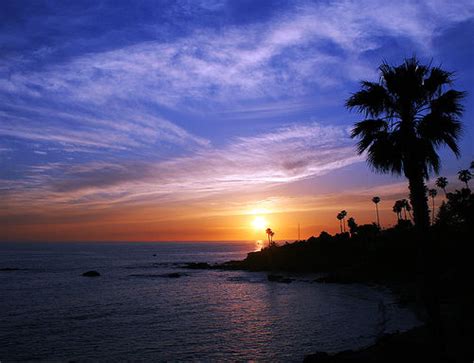 Sunset Wallpaper Laguna Beach California Wallpapersafari