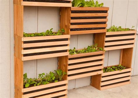 2) use smaller plants for smaller containers. Craft Your Own Vertical Vegetable Garden - Quiet Corner