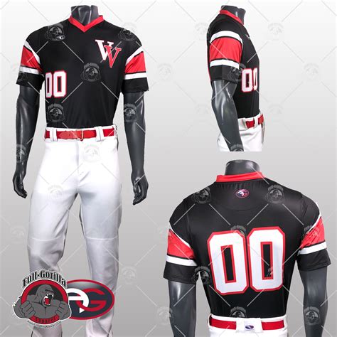 Valley View Baseball Uniforms Full Gorilla Apparel