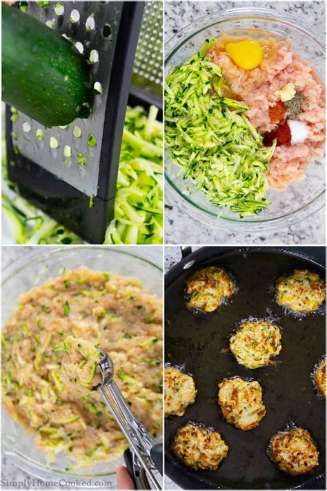 Check spelling or type a new query. Chicken Paleo Zucchini Fritters - Simply Home Cooked