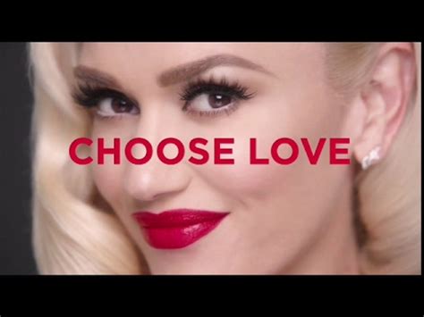 Gwen Stefani Revlon Choose Love Commercial YouTube