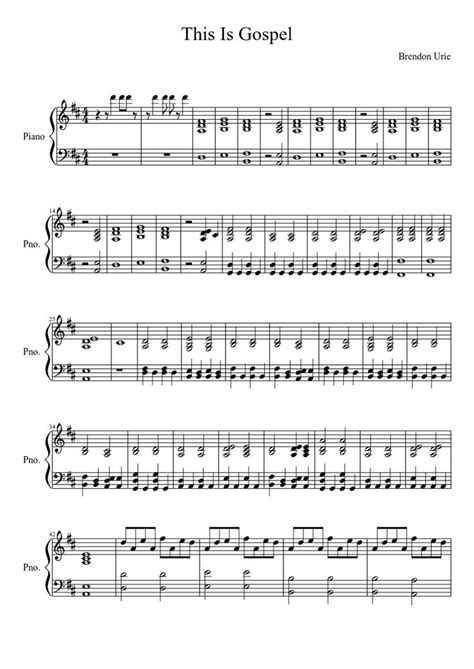 Udemy.com has been visited by 100k+ users in the past month This Is Gospel (Piano Version) | MuseScore | Piano ...