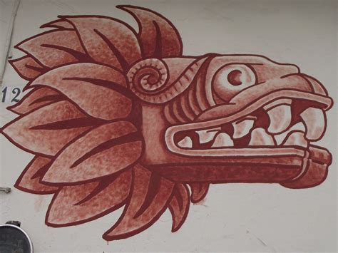 Quetzalcoatl Mayan Art Aztec Symbols Aztec Art