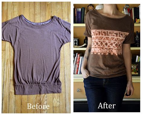 How to keep your clothes whiter longer. Hello There Handmade DIY Blog: Bleach Pen Clothing Designs