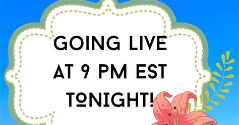 Obsessed With Scrapbooking Going Live Tonight At 9 Pm Est