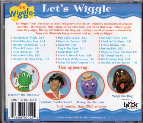 ヤフオク The Wiggles Lets Wiggle【海外子供向け番組cd