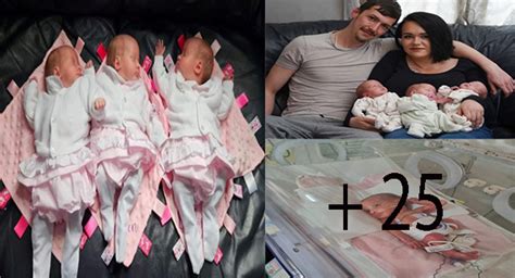 Couple Beat One In 200 Million Odds By Having Identical Triplets Baby