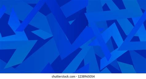 Angular Gradient Shapes Superimposed On Each Stock Vector Royalty Free