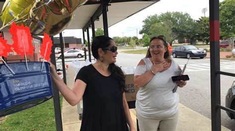 Gulf Breeze Elementary School Teacher Surprised By Student Parade