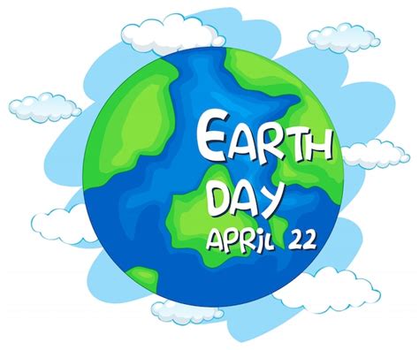 Free Vector Happy Earth Day April 22