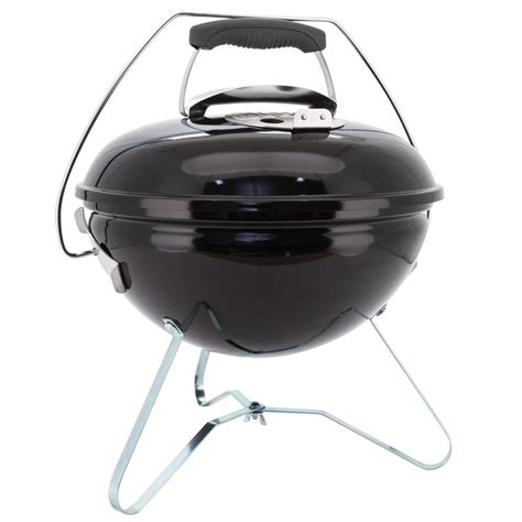 Weber Smokey Joe Premium Compact Size Charcoal Grill With Secure Lid