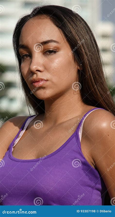 Beautiful Hispanic Girl Stock Photo Image Of Teen Diversity