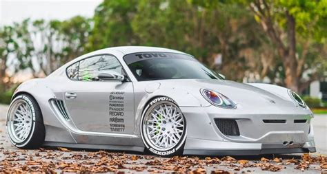 Custom Widebody Porsche Cayman Beauty Is In The Eye Of The Beolder