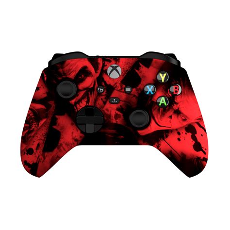 Black And Red Xbox Controller Ph