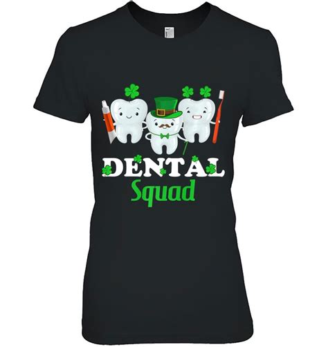 St Patricks Day Dental Squad Tooth Wear Leprechaun Hat