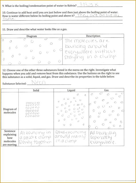 Welcome to this spoken tutorial on states of matter simulation. 7 Build An atom Phet Lab Worksheet Answers | FabTemplatez