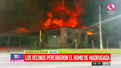El voraz incendio en la papelera de Quilmes Oeste provocó ...