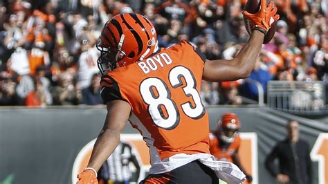 Boyd now will be under contract through the 2023 season. Quick Hits: Tyler Boyd and Joe Mixon will have to lead the offense in a tough matchup against ...