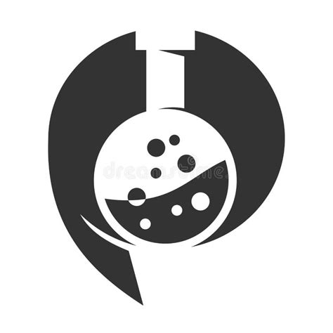 Science Laboratory Logo Template Icon Illustration Brand Identity