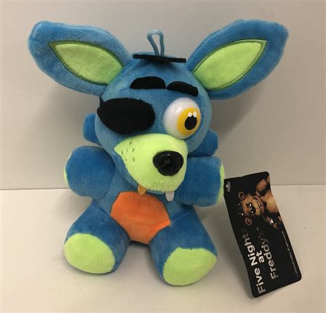 Five Nights At Freddys Neon Blue Foxy Plush Toy 65