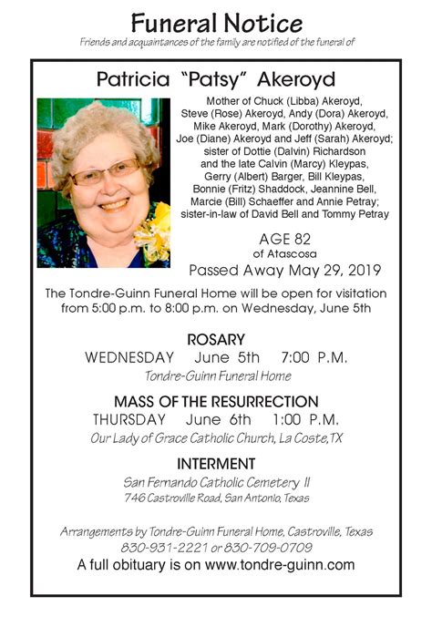 Tondre-Guinn Funeral Home - Home | Facebook