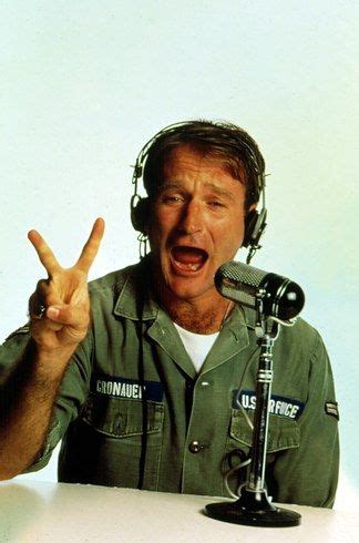 This is rock and roll! Good Morning, Vietnam, 1987. | Robin williams, Robin williams quotes, Robin williams movies