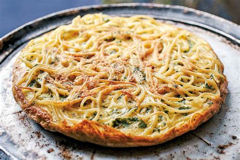 Leftover Pasta Frittata Recipe Leites Culinaria