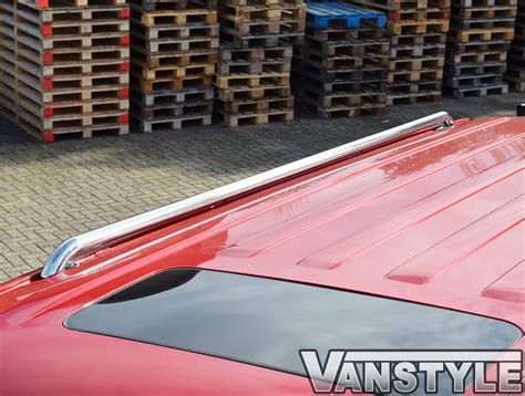 Polished Stainless Steel Roof Rail Set Vw T5 T6 Vanstyle