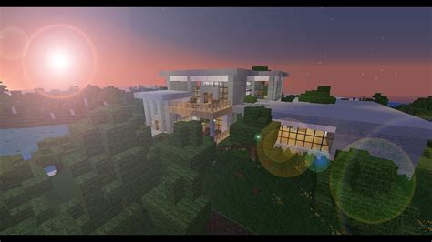 Top modern house part 1. Minecraft Modern House With Indoor/Outdoor Pool |FREE ...