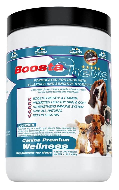 Search dogs vitamins and minerals Nutritional Supplements for Dogs - Cleo BoostaChews the ...