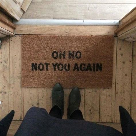 Creative And Hilarious Doormats That Will Make You Look Twice