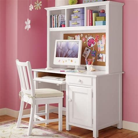 The Land Of Nod Kids Desks And Chairs Kids White Classic Wooden