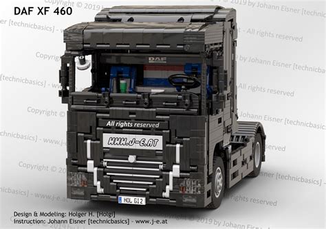 Lego Moc Daf Xf 460 By Technicbasics Rebrickable Build With Lego