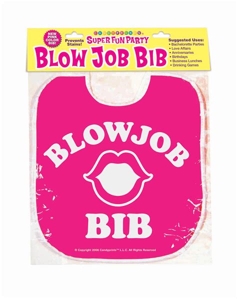 Cp1133 Blow Job Bib Pink Little Genie