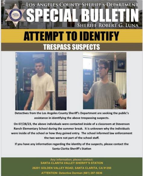 Detectives Are Asking The Public For Help In Identifying Two Suspects