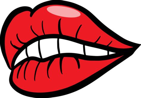 Cartoon Lips Pngs For Free Download