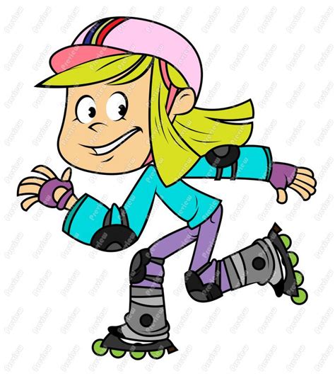Active outdoor sport for kids. Rollerblades clipart 20 free Cliparts | Download images on ...