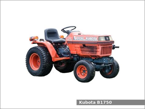 Kubota B1750 Utility Tractor Review And Specs Tractor Specs
