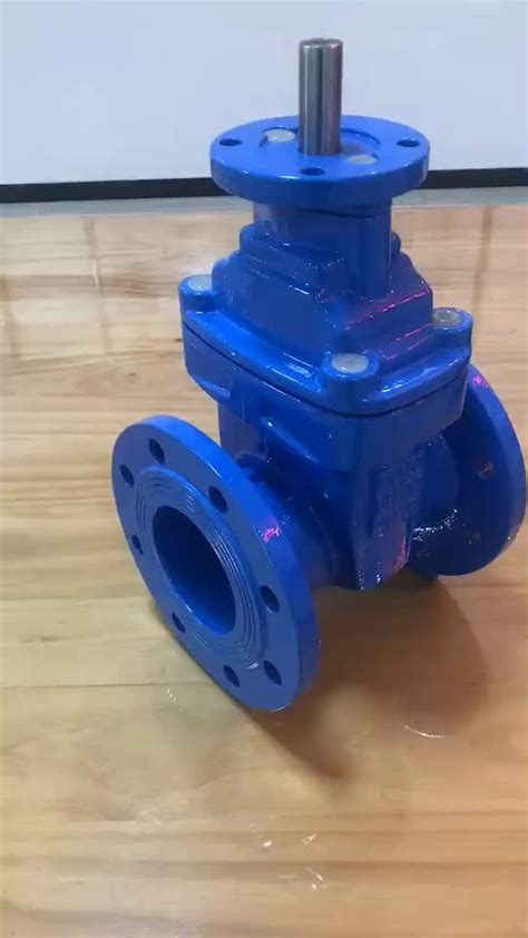 Series Awwa C509 Nrs Resilient Seat Cast Iron 4 Inch Water Gate Valve