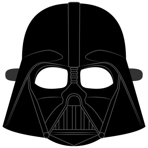 Szablon Maski Darth Vader Zabawki Z Papieru Do Wydrukowania