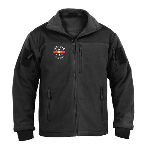 Dd 214 Alumni Logo Embroidered Soft Shell M 65 Tactical Jacket