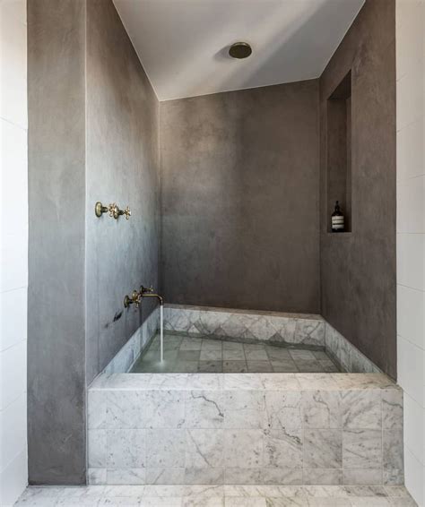 Pin By Jily Design On Ref Interior Marble Bathtub Built In Bathtub