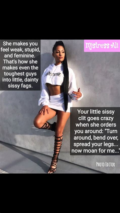 Each caption took me 20 min to make. Pin on Original Sissy Captions