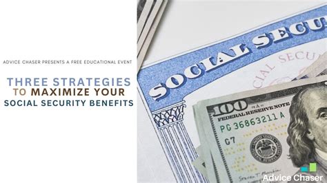 Three Strategies To Maximize Your Social Security Benefits Youtube