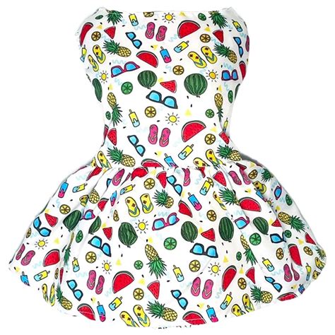 Fruit Dog Clothes For Small Dogs Girl，cute Dog Dresses，holiday Festival