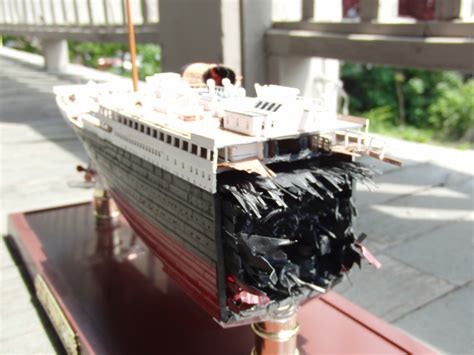 Titanic Model Sinking 51 OFF Elevate In