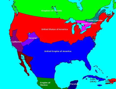 North American Map Challenge