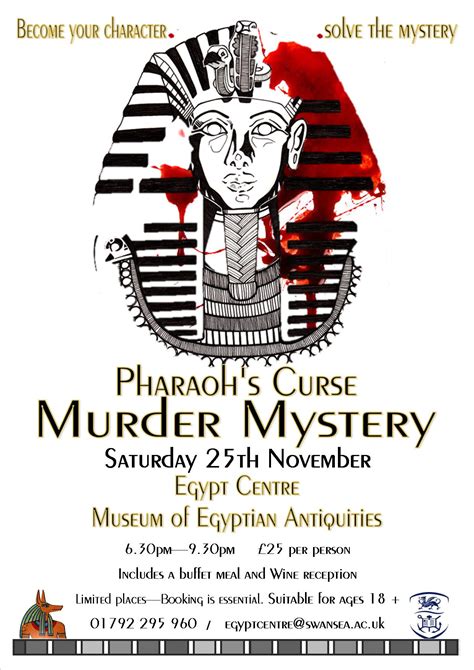 Murder Mystery Y Ganolfan Eifftaidd Egypt Centre